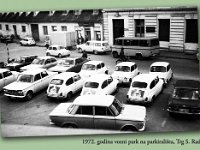 Trg Stjepana Radića, parkiralište 1972